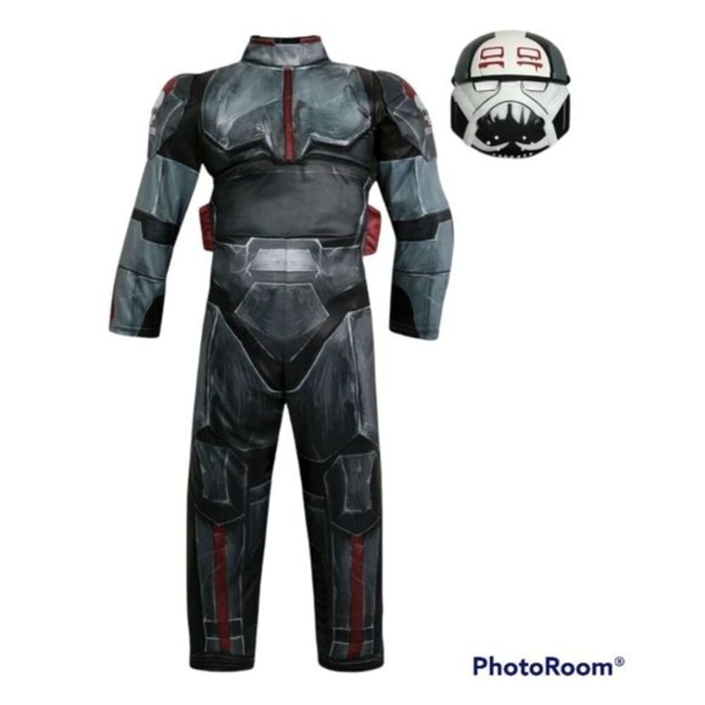 Disney Star Wars Bad Batch Wrecker Costume NWT 7/8 Mask Not Included